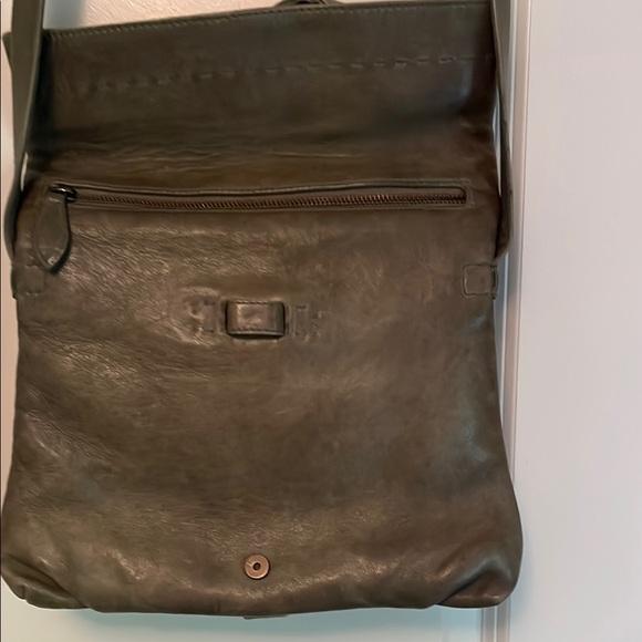 COPY - Scully Green Messenger Bag Leather Classic - Picture 3 of 5